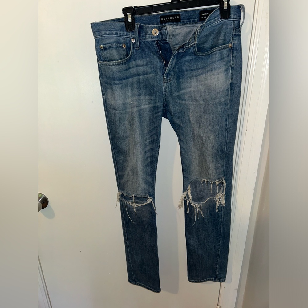 Bullhead Jean Co. Ripped Skinny Jeans